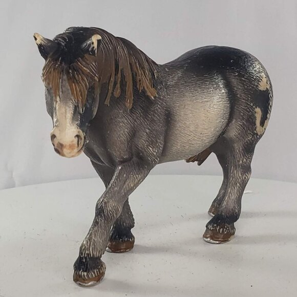 schleich Other - Schleich Percheron Mare Grey Horse #13626